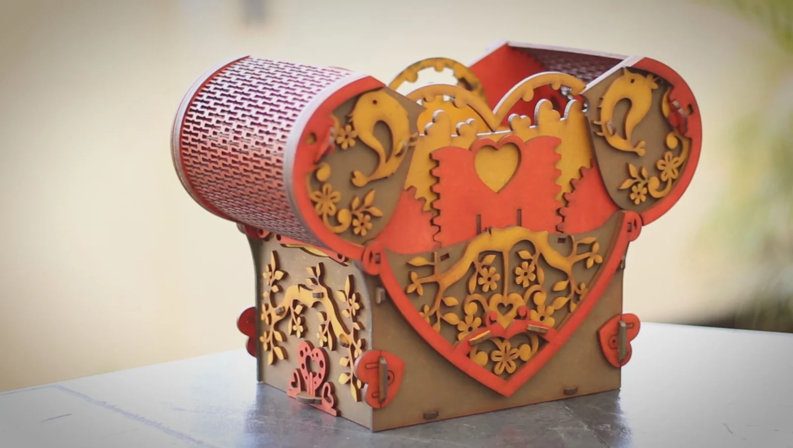 Caja Mecánica de San Valentín